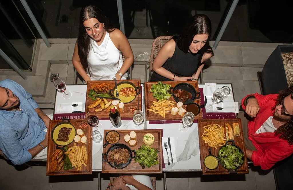 Rooftop Dinner and Wine Toast in Larnaca