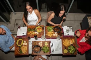 Rooftop Dinner and Wine Toast in Larnaca